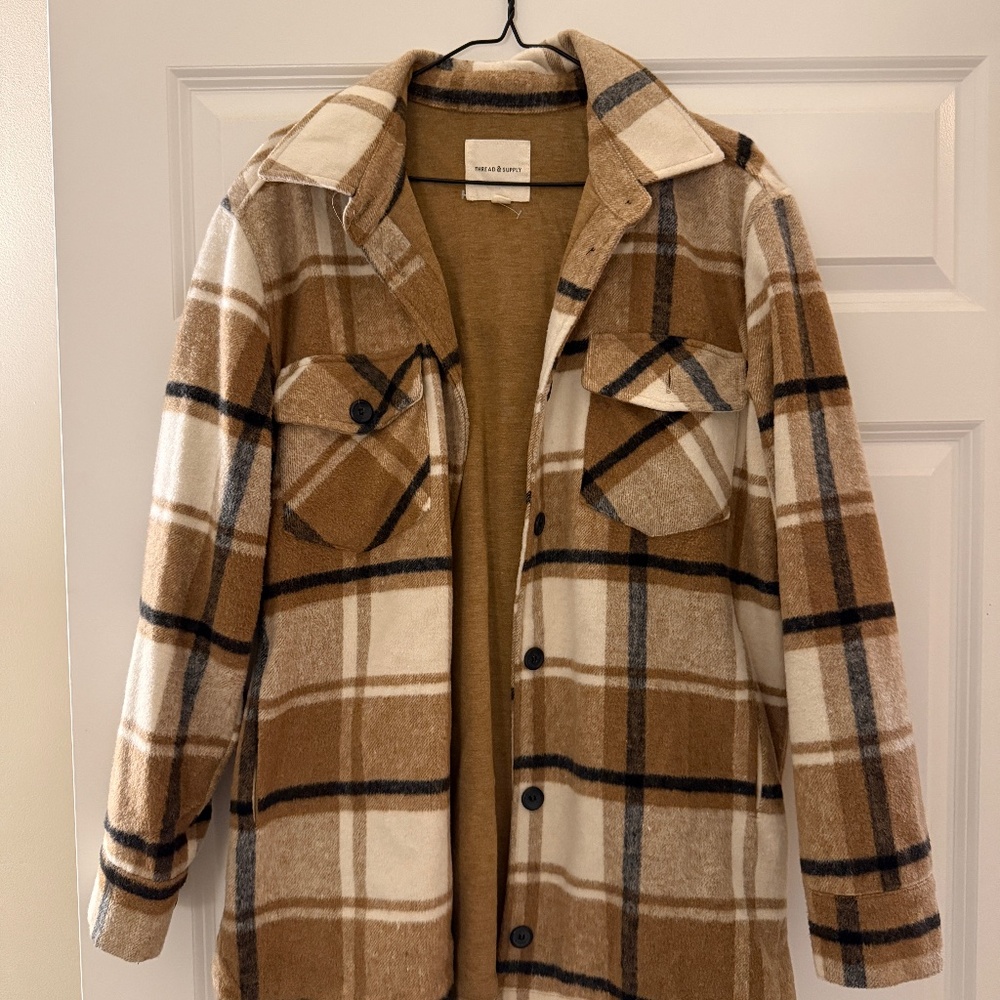 Double lined shacket